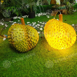 Lampe à motif de durian LED IP65 pour extérieur, jardin, parc et décoration de festival - Product Image 6