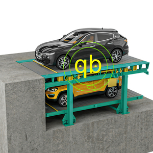 4 bài 3 tầng đơn giản Pit Xe ba Stacker bãi đậu xe hệ thống thang máy dọc ngầm văn phòng xây dựng nhà để xe thiết bị lưu trữ thang máy - Product Image 2