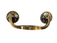 H030 Manijas de bronce de estilo europeo de alta calidad, directamente de fábrica, para ataúdes.