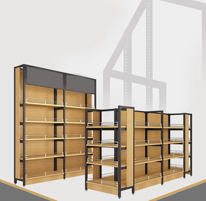 Étagère de rangement en métal de haute qualité pour livres, collations et sacs, idéale pour l'affichage dans les magasins de détail, avec une <span class=keywords><strong>structure</strong></span> robuste. - Product Image 1