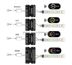 Control Remoto Infrarrojo DC12-24V para Luz LED con Atenuador, Interruptor de Barra de Luz RGB, Interruptor de Radiofrecuencia RF - Product Image 3