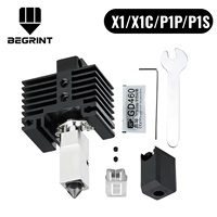 Untuk Upgrade Hotend Bambu Lab Versi 2.0 Bambulab Bi Metal Cocok untuk Bamboo Bambulabs X1 X1C P1P P1S Hot End P1P Thermistor