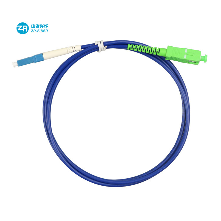 FTTH FTTA FTTX monomodo / modo múltiple APC UPC sc sc breakout cable de conexión de fibra blindada