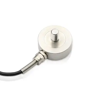 Hoge Nauwkeurigheid Miniatuur Load Cell 5T, Klein Formaat Krachtsensor Voor Wegen & Pers, Draadstang Spanning 200-500Kg