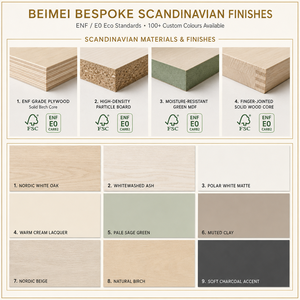 <span class=keywords><strong>Letto</strong></span> a piattaforma Tatami su misura con armadio in legno, stile Fjord Norvegese e Foresta Nordica, per Casa di <span class=keywords><strong>Montagna</strong></span> - Product Image 4