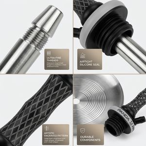 Set de Hookah <span class=keywords><strong>PANDA</strong></span>, Shisha de Acero Inoxidable, Hookah al por Mayor, Sheesha Rusa, Set de Chicha Narguile <span class=keywords><strong>PANDA</strong></span> - Product Image 4