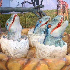 Velociraptorボールトスゲームインタラクティブ恐竜をテーマにした金属ターゲット射撃機屋内子供用アミューズメントショッピングモール - Product Image 5