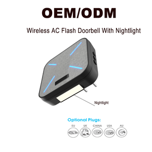 <span class=keywords><strong>Timbre</strong></span> Inalámbrico OEM ODM <span class=keywords><strong>con</strong></span> Luz Nocturna LED, Ideal para Personas Mayores y <span class=keywords><strong>con</strong></span> Problemas de Audición - Product Image 5