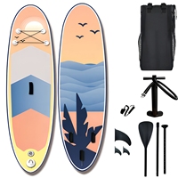 Planche à pagaie gonflable d'origine, double couche, pour sports nautiques d'été