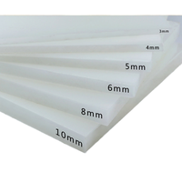 Feuille de plastique en polyéthylène imperméable de qualité alimentaire PP Nylon Engineering PE Caoutchouc dur blanc pour le porc