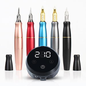 Potente Kit de Máquina de Tatuaje PMU para Cejas, Labios, Microblading, Maquillaje Permanente y Arte Corporal - Product Image 2