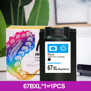 Hicor 67XL 67 XL <span class=keywords><strong>Cartouche</strong></span> d'encre remanufacturée couleur Premium pour HP67XL HP67 pour <span class=keywords><strong>imprimante</strong></span> à jet d'encre <span class=keywords><strong>HP</strong></span> Pro 6400 Deskjet 1200 <span class=keywords><strong>2700</strong></span> - Product Image 5