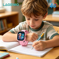 Smartwatch Professionale 4G per Bambini con Slot per Scheda SIM, Schermo Touch HD, GPS, WIFI, LBS, Contapassi, Regalo di Compleanno per Bambini