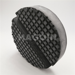 150*30mm V rãnh cao su tự nhiên nâng cánh tay Pad cao su Jack Miếng đệm xe đẩy Jack Pad - Product Image 3