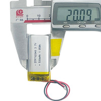 Vente en gros 702040 500mah 3.7v batterie au lithium polymère pour montre intelligente batterie lipo pour drone