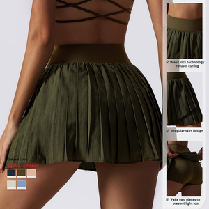 Holesale ports 2 Piece ututfits utennis RESS omen Port ra ololf korkorts enennis kirts ETS portswear - Product Image 5