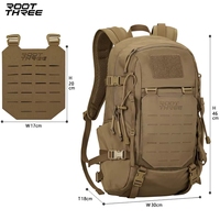 Sac à dos multifonctionnel Oxford pour l'extérieur, robuste et résistant à l'usure, idéal pour le camping et la randonnée