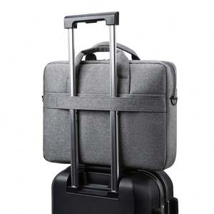 Sac pour <span class=keywords><strong>ordinateur</strong></span> <span class=keywords><strong>portable</strong></span>, sac à bandoulière pour <span class=keywords><strong>ordinateur</strong></span> <span class=keywords><strong>portable</strong></span> de 15,6 <span class=keywords><strong>pouces</strong></span>, sacoche imperméable, sac de bureau pour hommes et femmes - Product Image 4