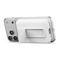 Batterie externe magnétique Li-Polymère 10000mAh, chargeur sans fil PD 22.5W, entrée/sortie USB-C, écran LED, câble de charge rapide, support de câble