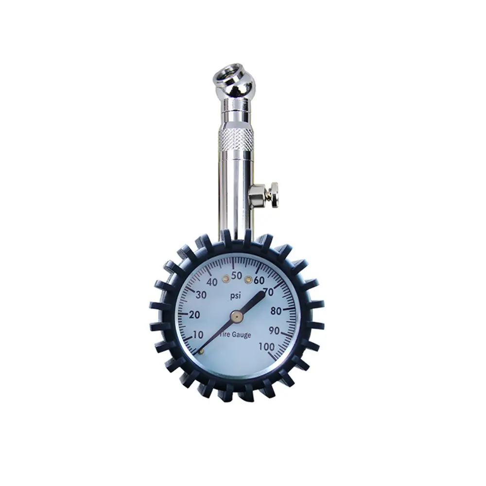 Dial Type Tire Pressure Gauge for Auto Bike Motorcycle