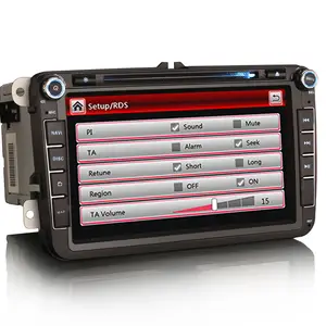 Erisin ES7285V 8 "MTK LCD Dual Core All-in-One-FM-Radio-Tuner RDS Multimedia-Autoradio