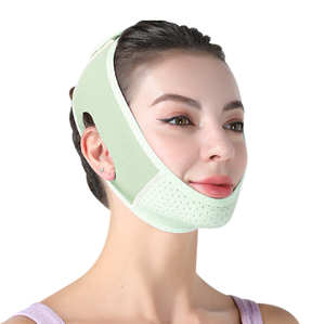 Perban tali dagu pasca bedah untuk wanita, pembungkus garmen kompresi leher dan dagu, peramping wajah - Product Image 3