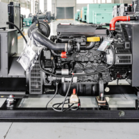 Groupes électrogènes diesel à moteur ouvert économes en carburant 25KW 50KW 80KW 100KW 120KW 150KW, générateur onduleur étanche pour l'industrie