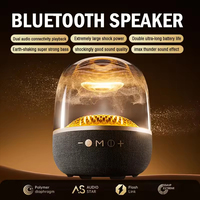 Enceinte sans fil LP90 Pro 120W, 8000mAh, caisson de basses portable, basses profondes, lumière LED RVB, transparente, carte TF, système audio extérieur