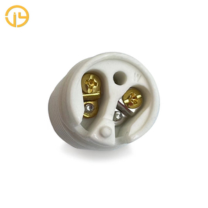 Portalámparas E17, portalámparas de cerámica con soporte, luz colgante LED personalizada disponible, base de luces para el hogar - Product Image 3