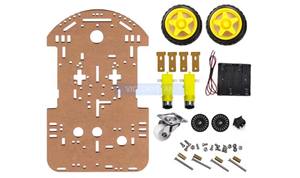 Wd Single And Double Layer Electric Racing Intelligent Car Kit Robot Car Tracking and <strong>Obst</strong> - Product Image 3