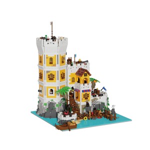 Xbert 66095 4567 Pezzi Set di Costruzioni Fortezza dei Pirati Sierra Madre, Modello Tecnico Educativo in Plastica, Regalo Moderno per Festività - Product Image 1