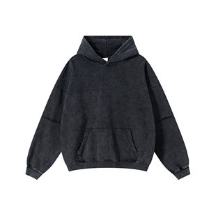 2025 Automne American Heavyweight Vintage Snow-Wash Fleece Hoodie - Product Image 1