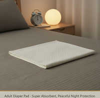Chucks Pads, sous-couche jetable pour adultes, extra-large, super absorbante, pour incontinence, protège-matelas, coussinets pour uriner pour adultes