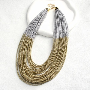 Collar de Cuentas Hecho a Mano con Cuentas de Colores de Estilo Bohemio Retro de Moda 2025 - Product Image 4