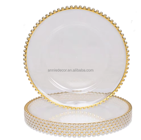 Assiettes rondes en plastique écologiques transparentes de 13 pouces, de différentes couleurs, en gros, pour les décorations de fête, de mariage et d'événements
