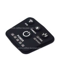 Bouton/clavier/souris en silicone personnalisable, durable, avec impression sérigraphique GPS