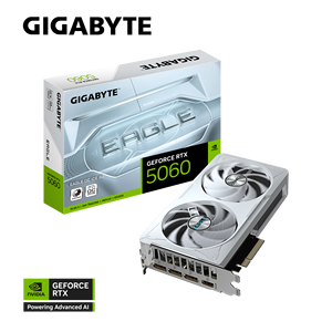 RTX 5060 EAGLE OC ICE 8G Graphics card GDDR7 desktop PCI-E 5.0 rtx5090 rtx5060 rtx5070 video card GV-N5060EAGLEOC ICE-8GD new - Product Image 1