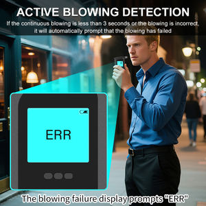 전문 고정밀 알코올 테스터 LCD 디스플레이 0.05% 정확도 CE ROHS 인증 HTM 모델 1106 AAA 배터리 구동 - Product Image 5