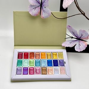 Kit de 24 couleurs de peinture solide <span class=keywords><strong>aquarelle</strong></span> nacrée 2,6 ml, pigments métalliques scintillants pour la peinture à l'<span class=keywords><strong>aquarelle</strong></span> et les fournitures d'artisanat en gros - Product Image 5