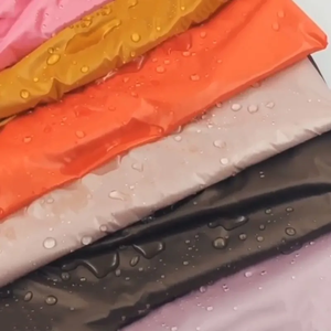 <span class=keywords><strong>Tissu</strong></span> en taffetas de nylon 70d 210t 40d 300t 20d 380t, armure toile, respirant pour le sport, imperméable, revêtement PA PU - Product Image 5