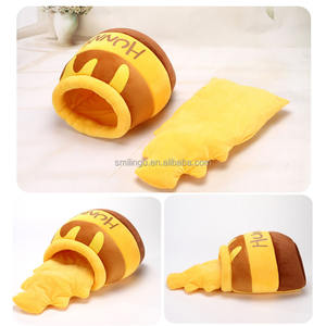 Perrera de tela de terciopelo con forma de tarro de miel para mascotas, cama para gatos, perros y <span class=keywords><strong>Chihuahua</strong></span> de tamaño pequeño - Product Image 3