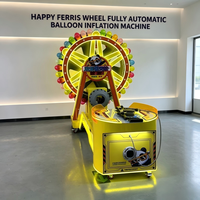 Machine de jeu de tir au laser de type ballon, entièrement automatique, à monnayeur, équipement d'arcade de fête foraine, construction métallique pour