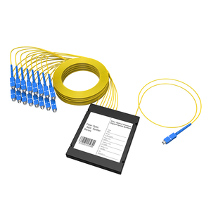 กล่องแยกสายไฟเบอร์ออฟติกแบบพาสซีฟสำหรับเครือข่าย FTTH FTTx 1 SC UPC PLC พรีเมี่ยม - Product Image 4