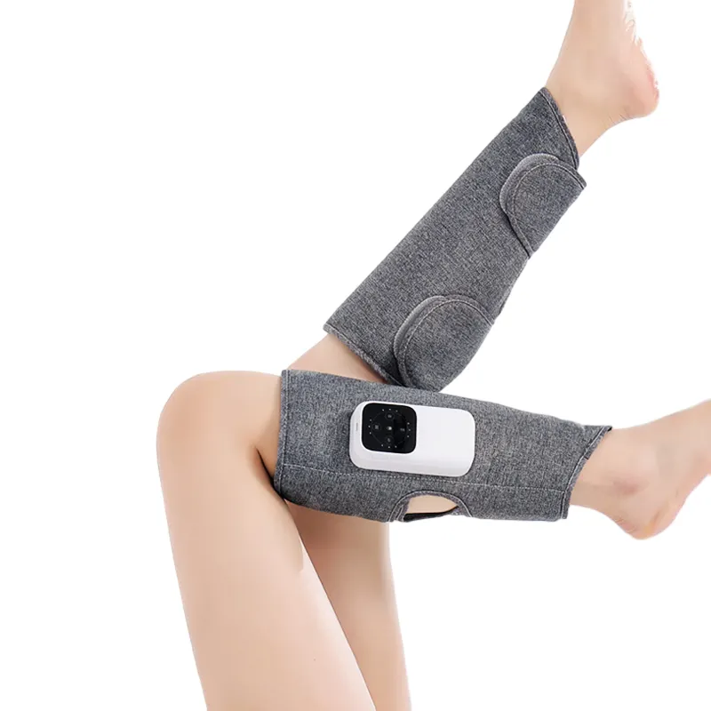 Masajeador de piernas con pantalla LCD para aliviar el dolor con calor para la circulación para la compresión completa de piernas y pies