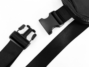 Riñonera Negra Personalizada, Impermeable, Mini Bolsa de Cintura Deportiva, Bolsa Cruzada Lu9b78s, Bolsa de Cintura Multiusos de 1 Litro - Product Image 5