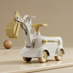 Excavadora de bebé de cuatro ruedas para niños de nuevo diseño, coche de equilibrio para niños de 1 a 6 años, Scooter, juguete de montar para niños - Product Image 4