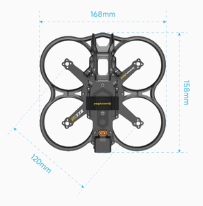 SpeedyBee Bee25 Wireless Tuning Frame 2.5inch <b>Drone</b> Frame DIY Carbon Fibre Circle <b>Drone</b> for <b>RC</b> Racing <b>Drone</b> Parts - Product Image 2