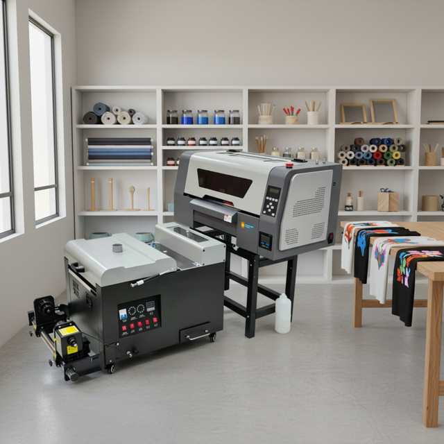 BL Factory Outlet New Inkjet DTF-300 Printer With Powder Shaking and Software A3 DTF Ink Automatic for XP600 I1600 I3200