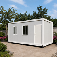 Maison conteneur modulaire de 40 pieds en kit, solution de campement temporaire pour travailleurs