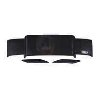 MAISALUN Aileron arrière double pont en fibre de carbone pour Benz G Class G63 G500 W463A W464 Carbon Black B Style Upgrade